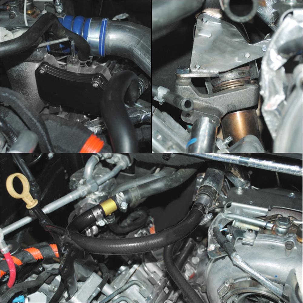 Egr Valve Cooler Kit Premium Removal Kit for Chevrolet/ GMC Duramax 6.6L 2011-2015