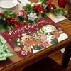 Christmas Placemats Cartoon Party Insulation Dining Table Christmas Atmosphere Placemats