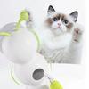 Caterpillar Interactive Cat Toy Motion Activated Wack A Worm Post Toy Rechargeable Automatic Teasing Cat Toy with Tail for Cats