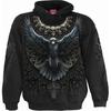 Spiral Direct Unisex Adult Raven Skull Hoodie