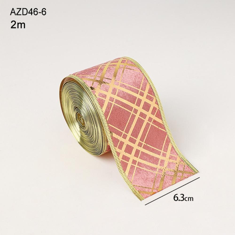 Сделай сам Тканевая лента-завиток Рождественский подарок Мешковинная лента Новая рождественская лента