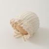 Breathable Cotton Ear Protection Fetal Cap Ruffle Baby Bonnet  Bonnet 2-24Month Infant