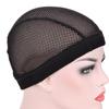 Band Wave Cap Invisible Hair Net Black Dome Caps Large Hole Hair Nets Big Hole Mesh Dome Wig Cap