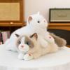 New Simulation Cat Doll Ragdoll Cat Voice Doll Plush Toy Soothing Doll Throw Pillow for Children