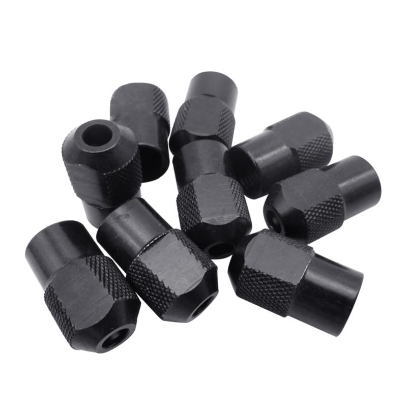 5Pcs/set Mini Drill Chuck for Dremel Accessories Rotary Tools Chuck Nut Power Tool Nuts M8x0.75mm Abrasive Tools