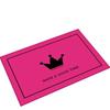 Нескользящий коврик для входа Creative Crown: Настраиваемый, устойчивый к грязи и износу коврик для ног.