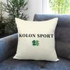 Stylish KKOLON SPORTful Cushion Cover Comfortable Reversible Pillow Cover Ideal for Car Sofa Bedroom  Beyond