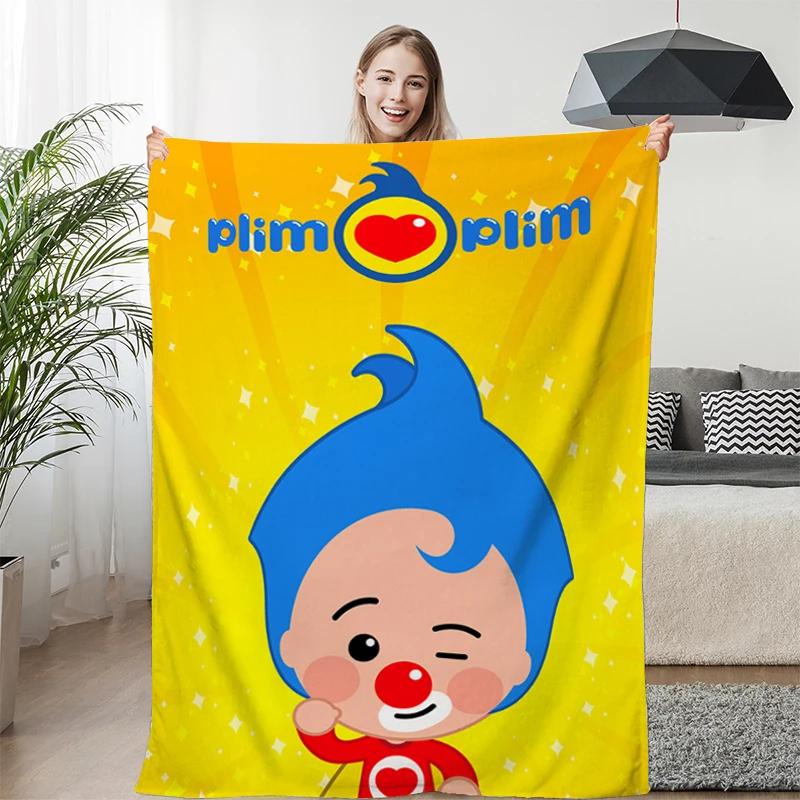 Warm Winter Blankets P-Plim P-Plims Knee Bed Fleece Custom Nap Camping Fluffy Soft Blankets Decorative Sofa Microfiber Bedding