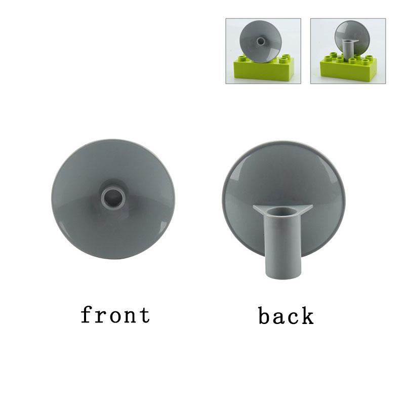 Большие строительные блоки Аксессуары Железнодорожные пути Дорожные знаки Светофор Дорожное заграждение Парковочный столб Забор Совместимые Серия для улицы Детские игрушки