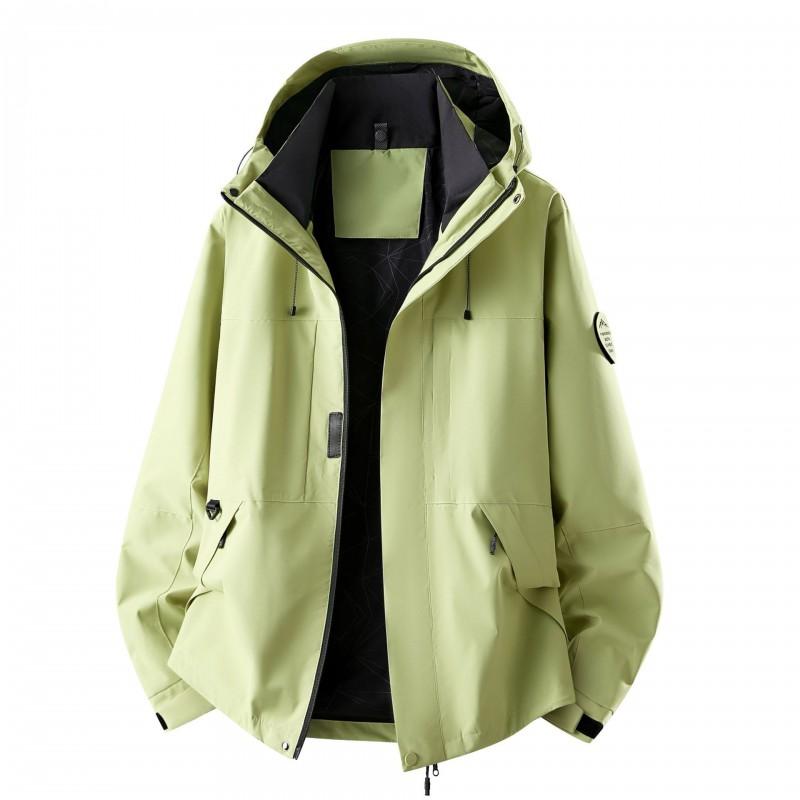 Men Women Winter Waterproof Windproof Hiking Jacket With Removable Down Liner Outdoor Camping Trekking Travel