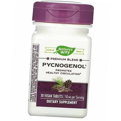 Пикногенол с Витамином Е, Pycnogenol 50, 30вегтаб (70344001)