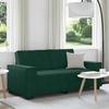 2 Seater Sofa in Dark Green 180 x 78 x 84 cm Velvet