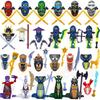 MINISO Anime Characters 24 Pieces Ninjago Mini Figure Building Block Toys Mini Doll Doll Figure Block Kids Toys Birthday Gifts