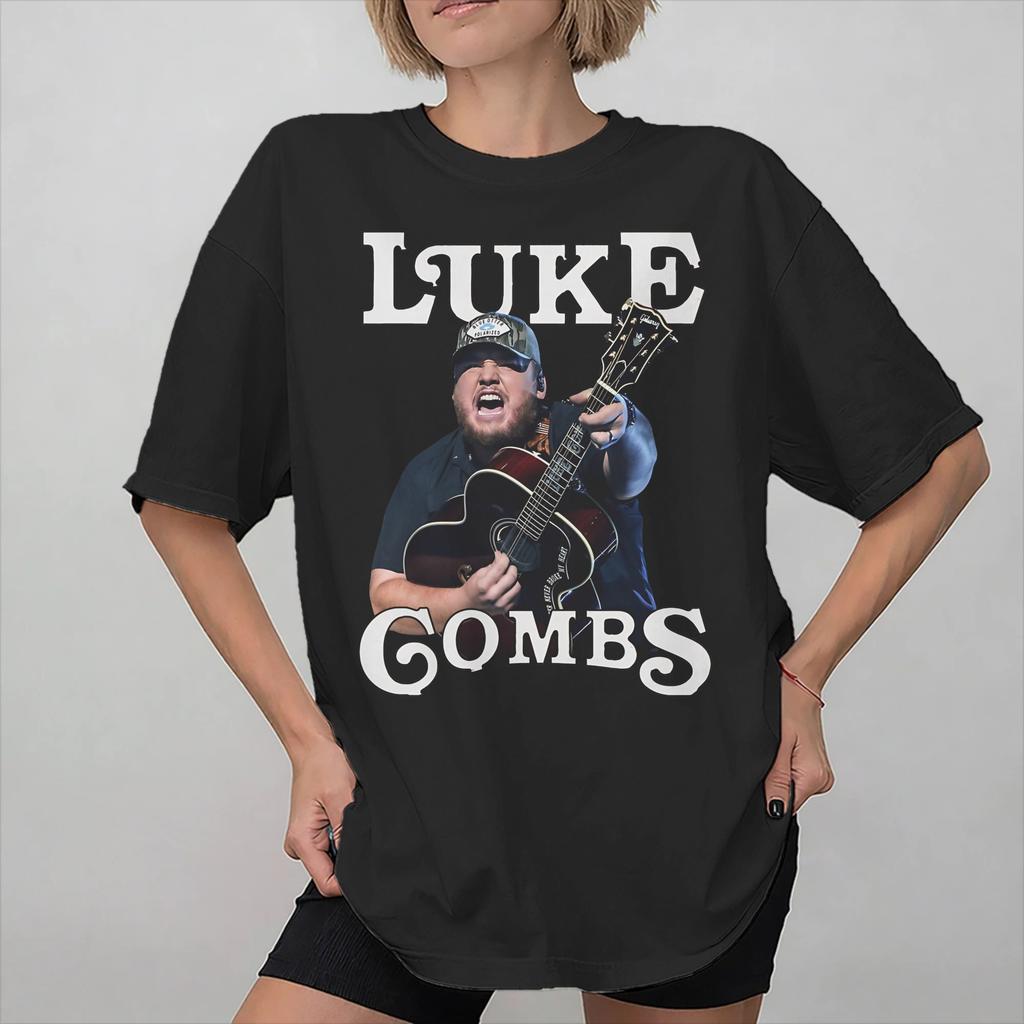 Fashion Lukes Combs The Way I Am 2026 T Shirt for Unisex Women Cotton Tee Shirt Short Sleeve Clothing