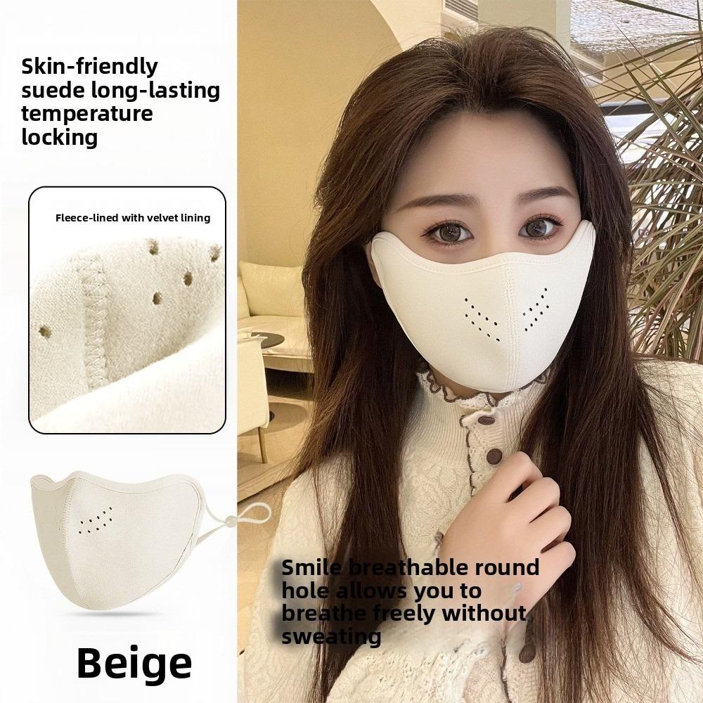 Dustproof Warm Mask Washable Face Cover New Face Mask Autumn and Winter