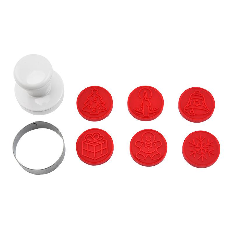 Форма для печенья из нержавеющей стали, Печать для печенья, Трехмерное Рождество Христово, Форма для печенья, Инструмент для выпечки