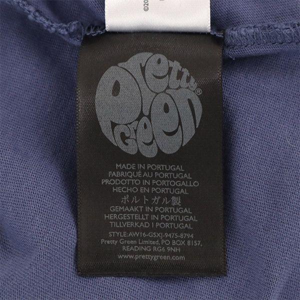 Pretty Green Футболка с принтом в сотрудничестве с Джими Хендриксом, с коротким рукавом, 4 синяя, мужская, б/у