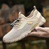 Мужская повседневная спортивная обувь большого размера летняя сетчатая обувь полая дышащая уличная повседневная обувь обувь для ручьев