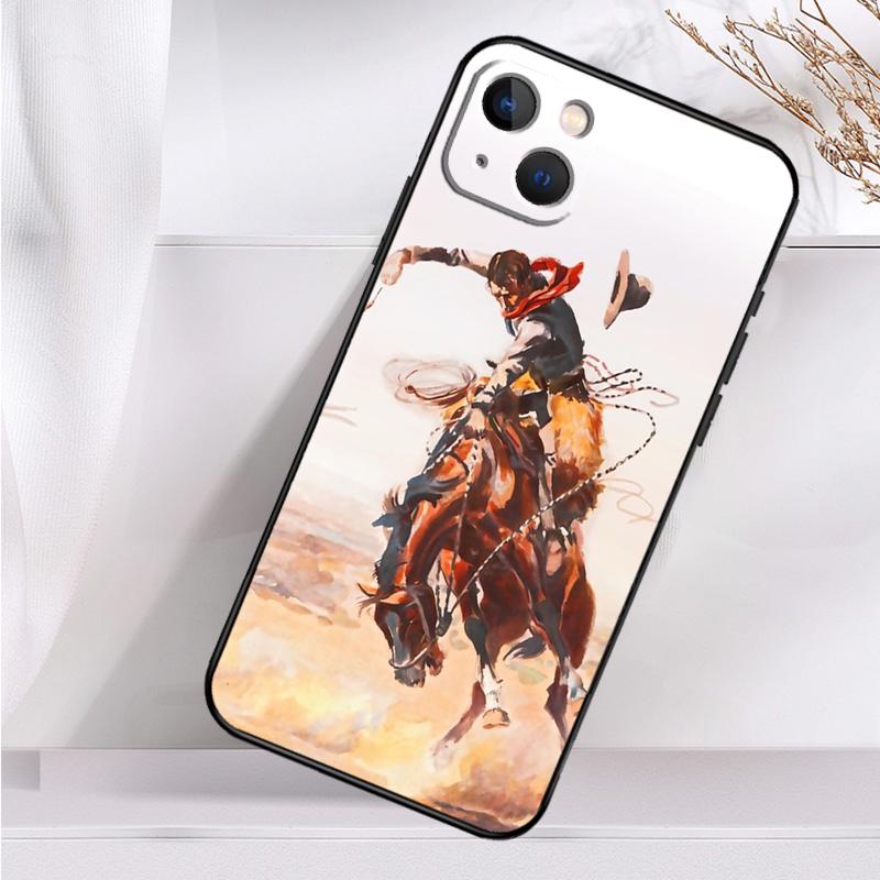 Extreme Sport Rodeo Cowboy Lasso Case For iPhone 14 13 12 11 16 15 Pro Max Mini Cover X XR XS 8 7 14 16 15 Plus Accessories