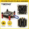 Полетный контроллер F4 V3S PLUS и 4-в-1 45A/60A ESC для FPV гоночного дрона