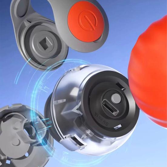 3 шт. Интерактивная катящаяся игрушка для кошек с двойной регулировкой скорости, умный мяч с плюшевым хвостом, перезаряжаемая через USB, дразнилка для кошек и собак, живущих в помещении