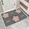 Retro Light Luxury Non-Slip Entrance Mats for Home & Bedroom