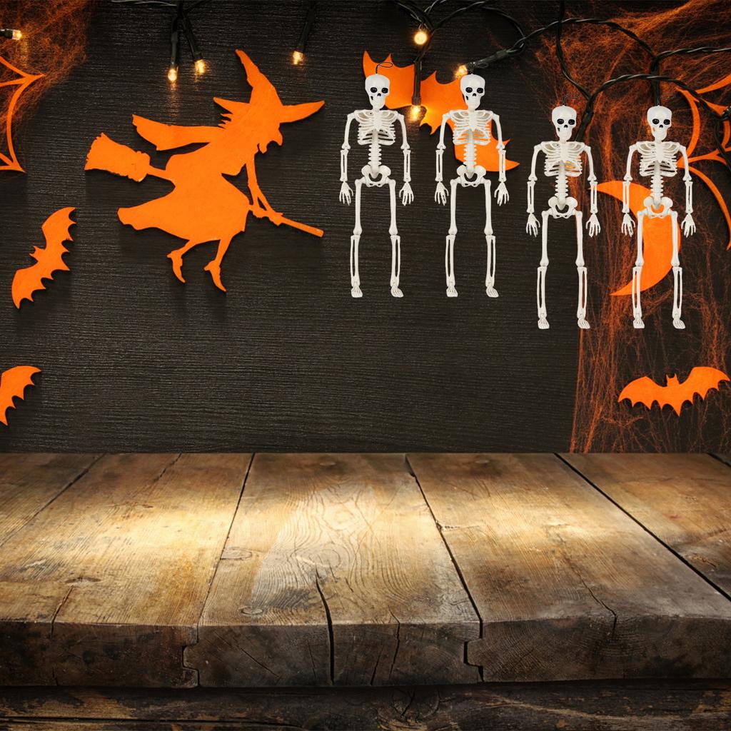 Skeleton Halloween Decorations Life Body Anatomy Model Lifelike Skeleton Model for Haunted Houses Cemeteries