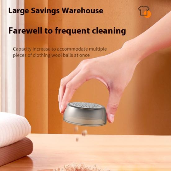 Lint Trimmer Fabric Shaver Electric Lint Remover with 6-Blade Cutter Adjustable Speed LED Display Rechargeable USB Charging Handheld Fabric Shaver