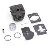 37mm Cylinder Piston Gaskets Assembly Rebuild Kit Replacement Fit for TJ35E Garden Brush Cutter