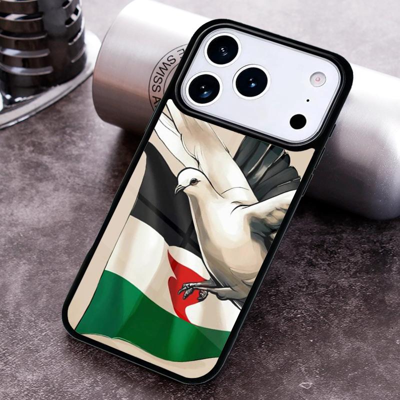 Чехол для телефона 'Флаг Палестины Свобода' мягкий для iPhone 17 16 15 Pro Max Air 14 13 12 11 Plus Ударопрочный Чехол Capa