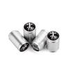 Aluminum Alloy Gecko Car Tire Valve Stem Caps, Neutral Good Luck Symbol Decorative Tyre Air Nozzle Valve Core Caps Auto Accessories
