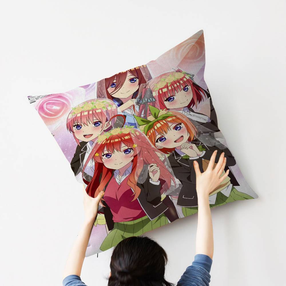 Аниме Пять невест Подушка Чехол для подушки Декоративная подушка Диван Домашний декор чехол чехлы для подушек