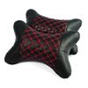 Travel Car Auto Seat Headrest Pillow Leather Head Neck Rest Cushion Pad Support