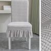 Dacron Hotel Chair Cover Skirt Seat Covers Banquet Decor Kitchen Chair Cover  Household