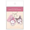 Брелок Sunstar Stationery Nagano x Персонажи Sanrio, Тройной акриловый брелок, Моя Мелоди и Куроми, S8344582