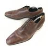 Italy Bettaccini Wholecut Leather Shoes 42 26.5-27cm Brown(USED)