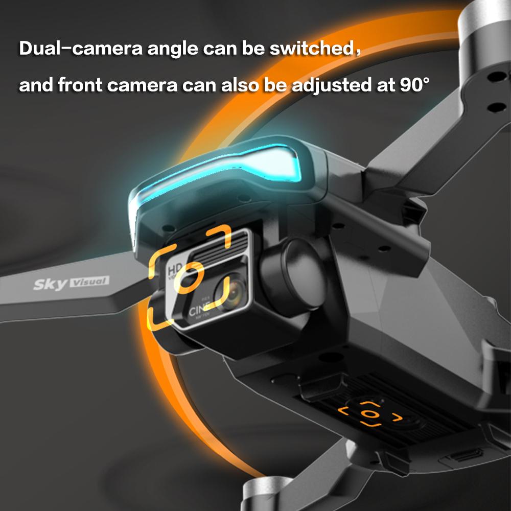 Новый AE10 MINI Light Drone Складной профессиональный 8K ESC HD Двойная камера GPS/оптическое позиционирование потока Бесщеточный WIFI FPV Квадрокоптер Игрушка ПОДАРОК