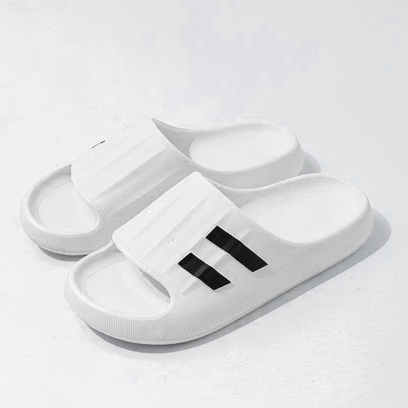 Женские летние домашние тапочки на толстой подошве, банные, нескользящие, студенческие, американские, простые, парные тапочки для мужчин