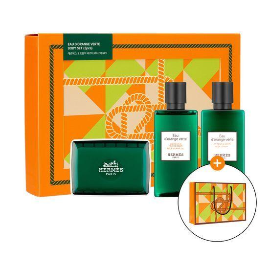 Hermes Amenity Travel Special Set of 7 Items (hair/body/perfume)