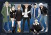 Тканевый плакат Jujutsu Kaisen Версия для прогулки -