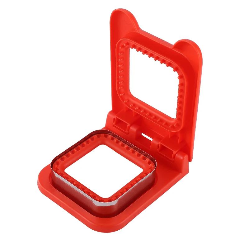 Резак и герметик для сэндвичей, флип-инструмент для резки сэндвичей для детей, лезвие из нержавеющей стали, форма для тостов и хлеба для сэндвичей