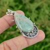 Daughters Day Deal 925 Sterling Silver Amazonite Stone Sister Pendant Jewelry
