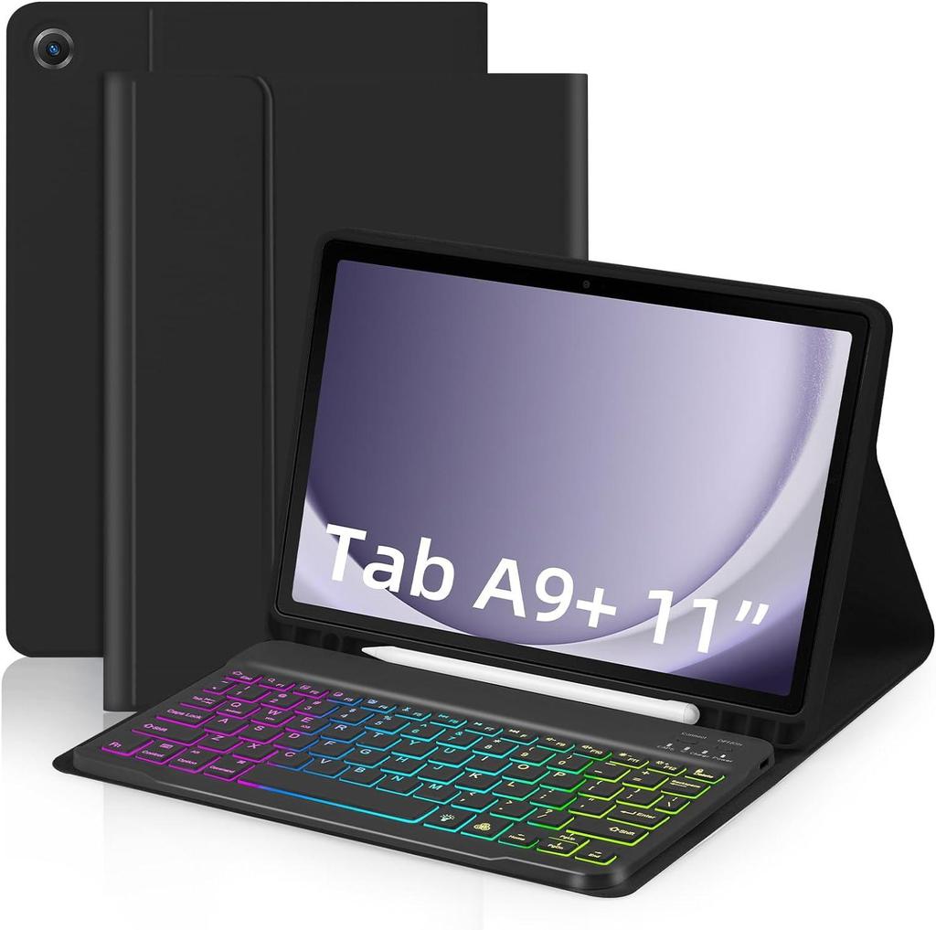 Чехол-клавиатура Bluetooth для планшета Samsung A9Plus10FE+ и испанская мышь-бар