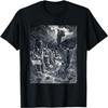 Унисекс-взрослые Черная Маленькая Классическая посадка Винтажная футболка Видение долины сухих костей Гюстава Доре (1866) - Футболка «Религиозное искусство»