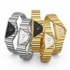 Irregular Niche Women's Watch Half-Moon Dial Elegant Luxury Ladies' Wristwatch Fashion Jewelry Gold Chain Quartz Watch Wedding