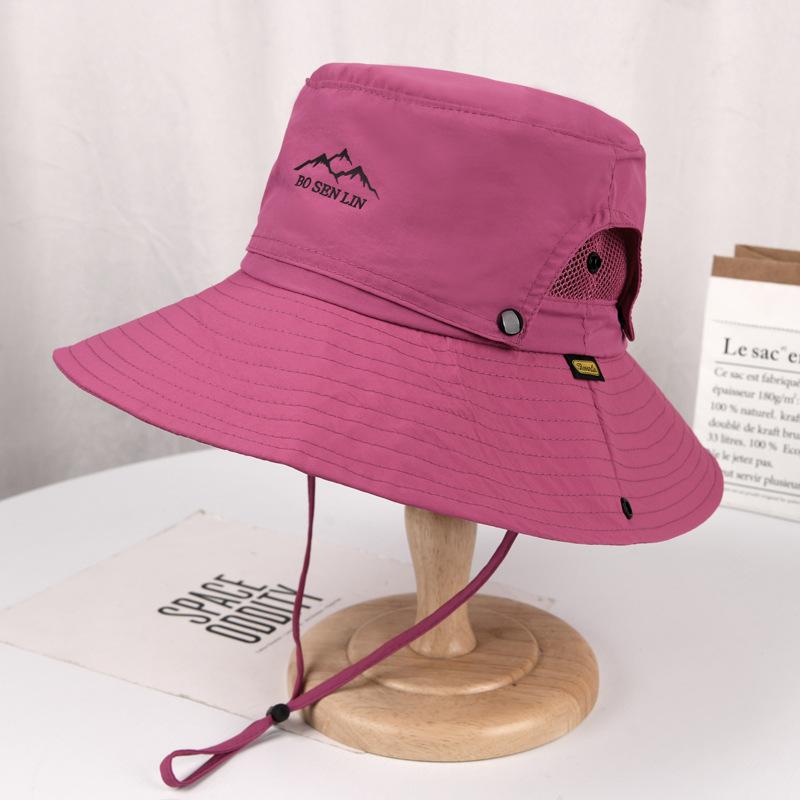 1 шт. Водонепроницаемая унисекс-шляпа для альпинизма, быстросохнущая солнцезащитная кепка на шнурке для походов, рыбалки для мужчин и женщин