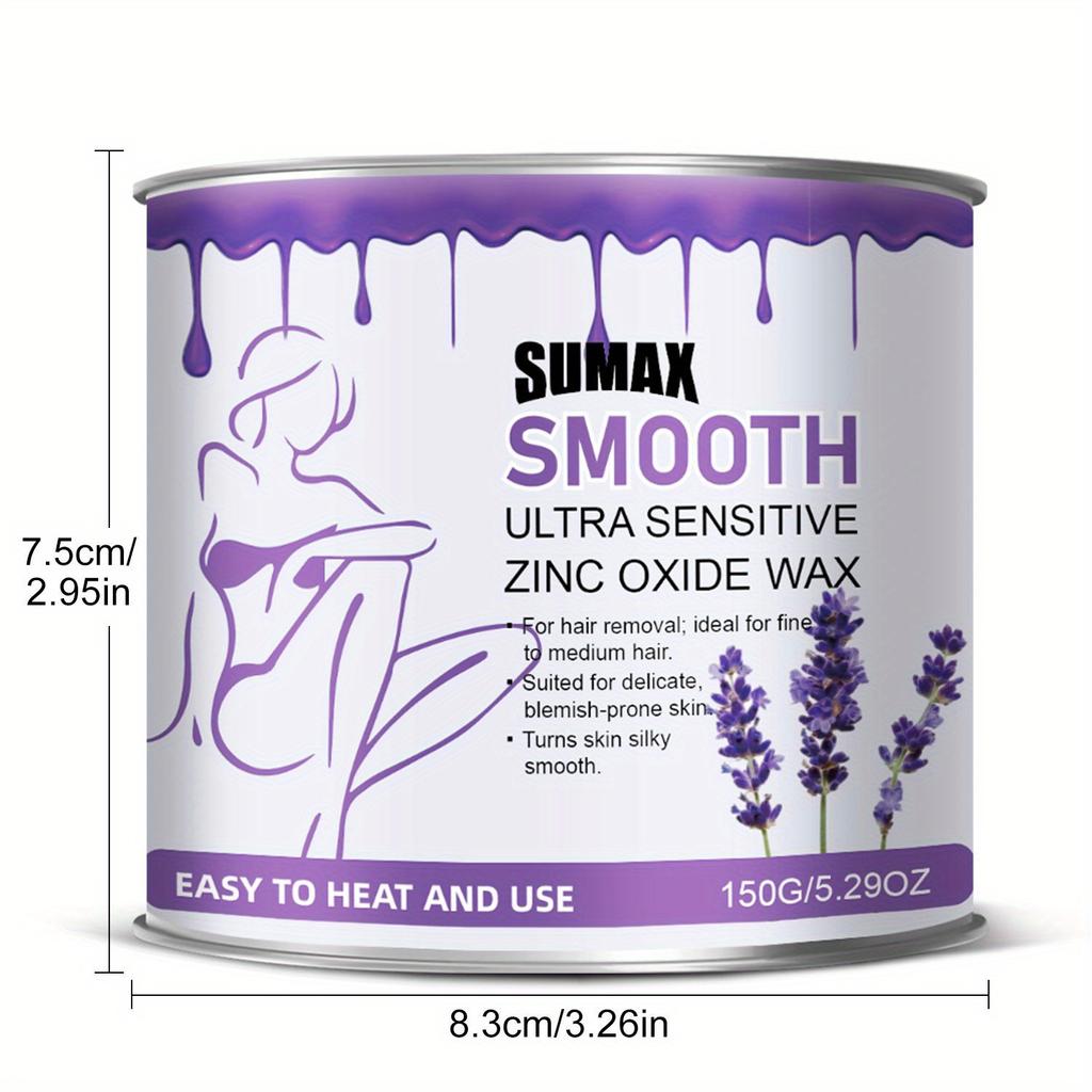 Восковые бобы для удаления волос с ароматом лаванды — не содержат спирта, безболезненны и щадящие, подходят для всех типов кожи, идеально подходят для лица и зоны бикини.
