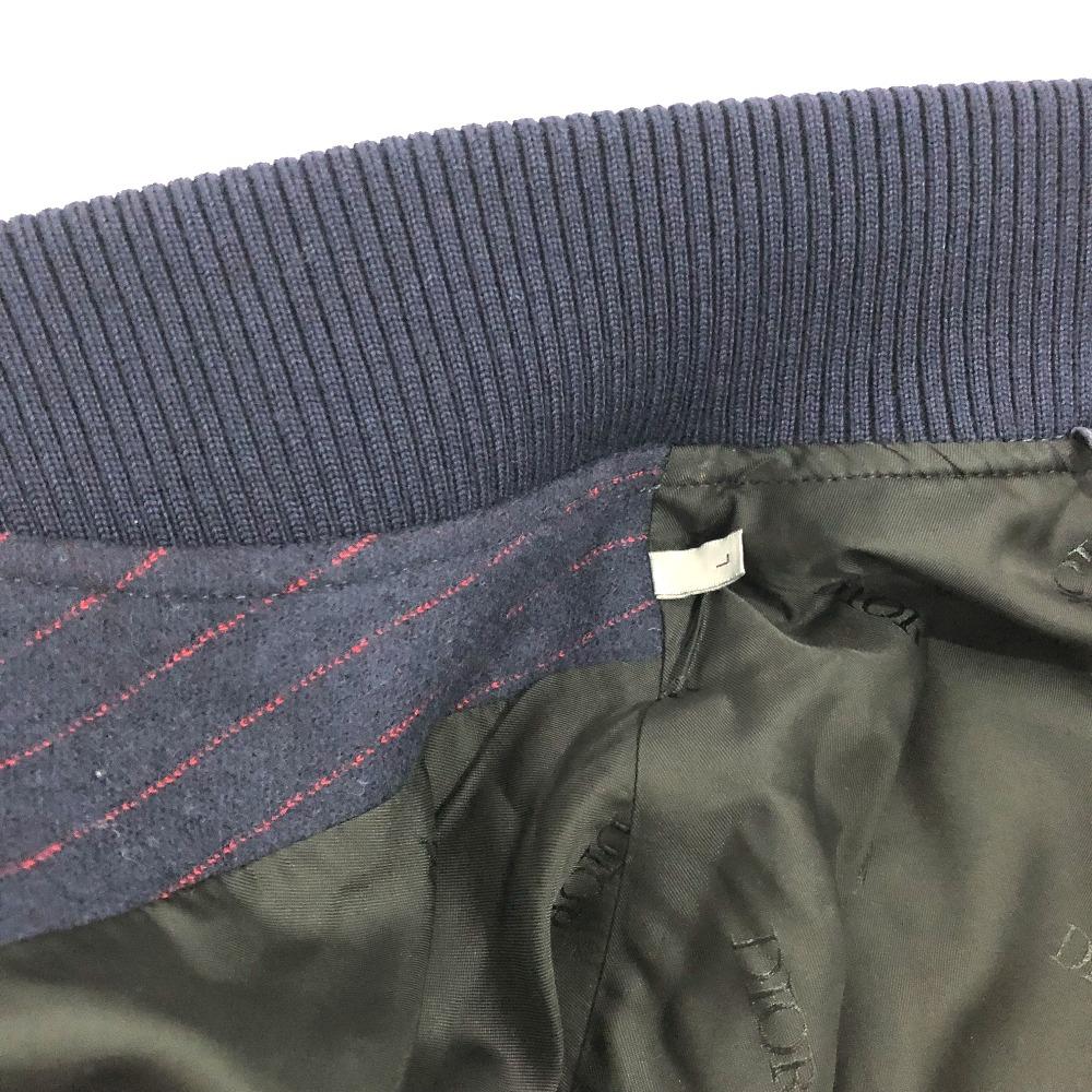 Dior 213J431A0738 atelier street style Blouson Jacket wool / cotton Navy