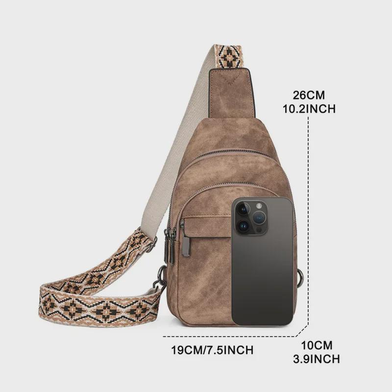 Женская сумка через плечо в стиле ретро 2024 года — маленькая, универсальная сумка через плечо и через плечо