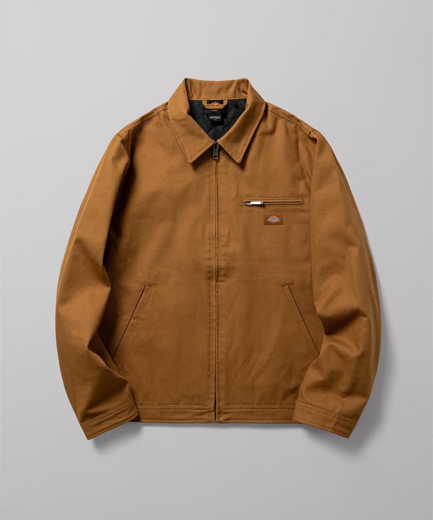 Dickies Рабочая куртка из плотного хлопка для художника, коричневая